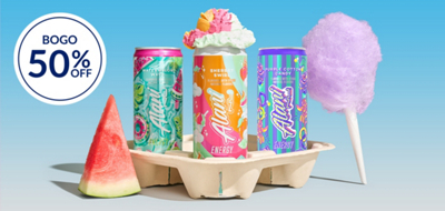 Three Alani Nu drinks